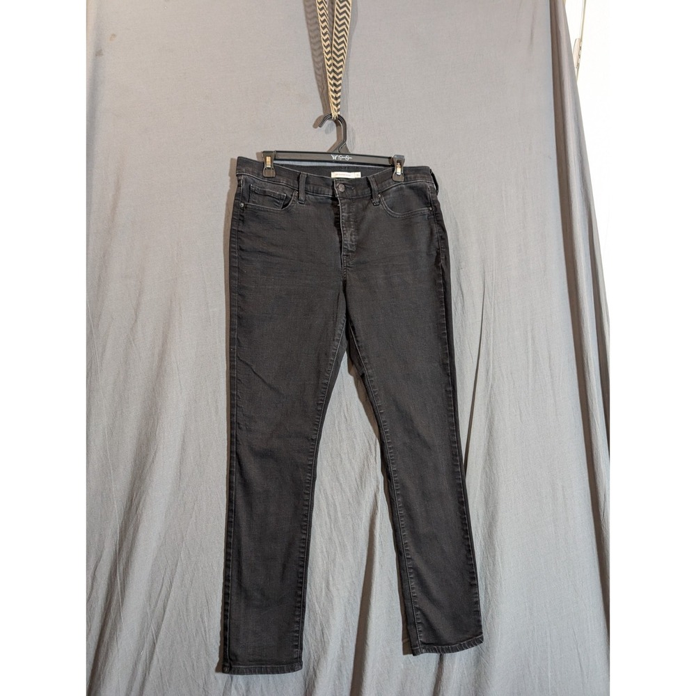 Women's 311 Levi Strauss Shaping Skinny‎ Jean, Black, Pre-owned Size 31